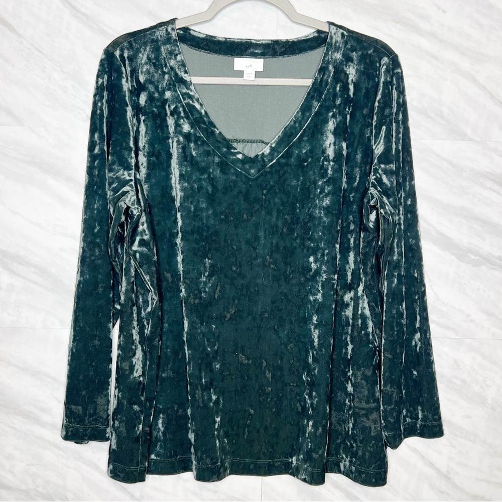 J. Jill Velour Top LP
